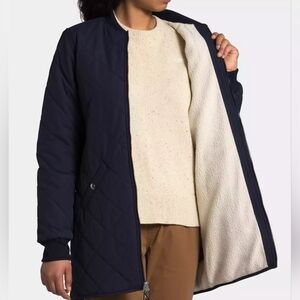 Women's Navy Quilted Jacket